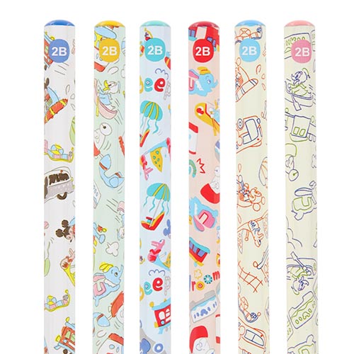 TDR - Go-Go-Go! with Disney Vehicles Collection - Pencil set