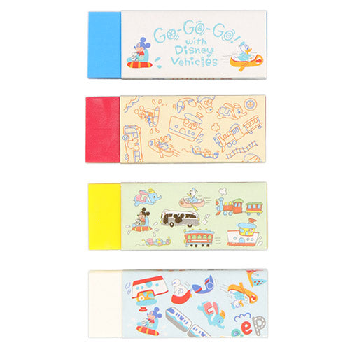 TDR - Go-Go-Go! with Disney Vehicles Collection - Eraser set