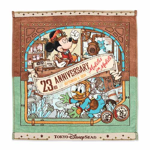 TDR - Disney Sea 23th Anniversary - Mini towel