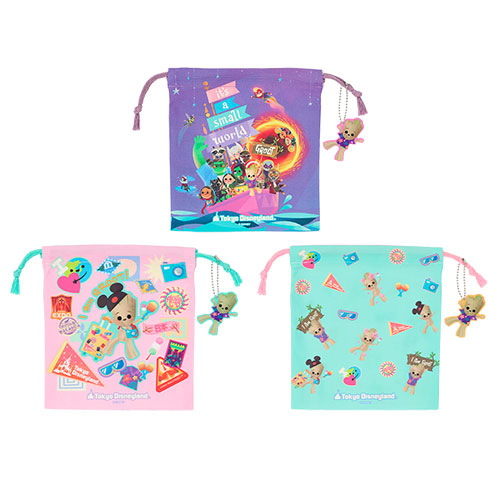 TDR - It's small world with Groot Collection - Pouch set