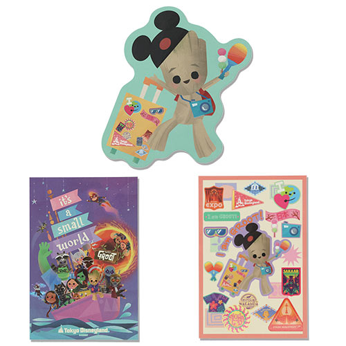 TDR - It's small world with Groot Collection - Postcard set