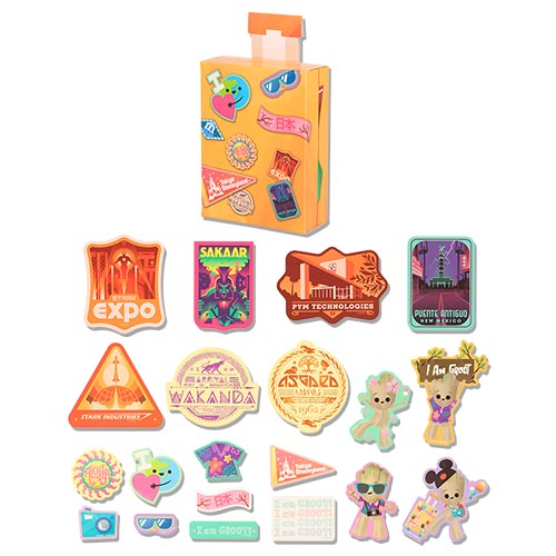 TDR - It's small world with Groot Collection - Sticker set
