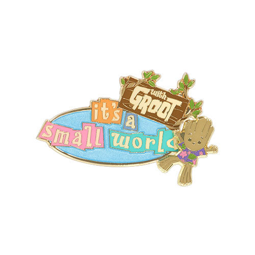 TDR - It's small world with Groot Collection - Pin