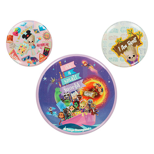 TDR - It's small world with Groot Collection - Badge set