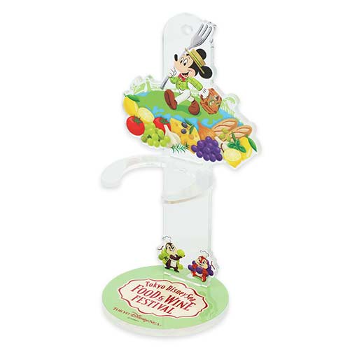 TDR - Food & Wine Festival 2025 - plush keychain holder stand