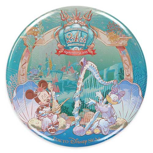 TDR - Disney Sea 24th Anniversary - Badge