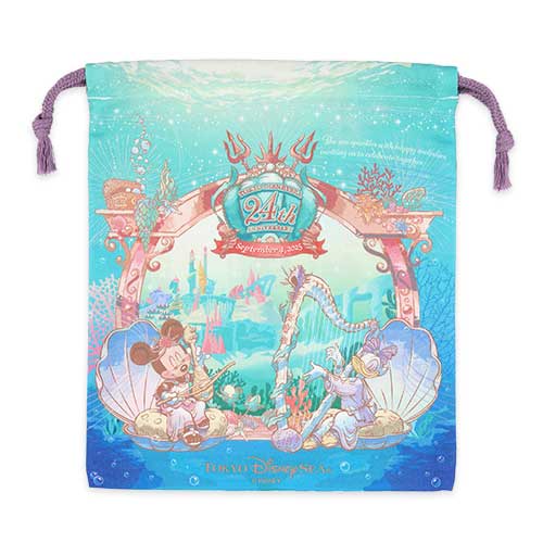 TDR - Disney Sea 24th Anniversary - string bag