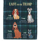 TDR - LADY AND THE TRAMP - Tote bag