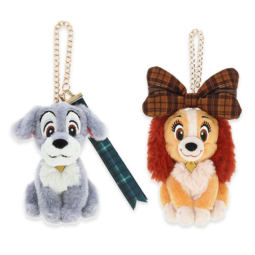 TDR - LADY AND THE TRAMP - Plush keychain set