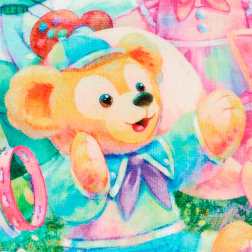 TDR - Duffy and friends 20th anniversary "Colorful Happiness" - Bath towel