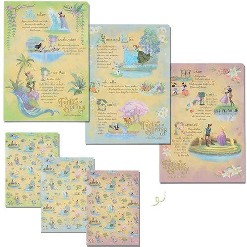 TDR - Fantasy Springs Collection - Clear file set