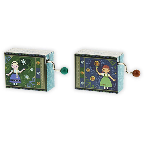 TDR - Anna and Elsa's Frozen Journey Collection - Music box set of 2