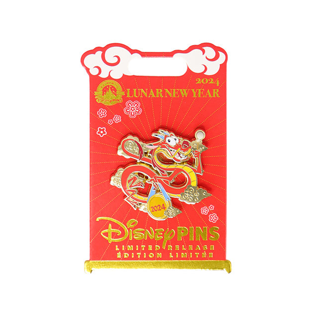 HKDL - Chinese New Year 2024 - Year of Dragon Mushu Pin