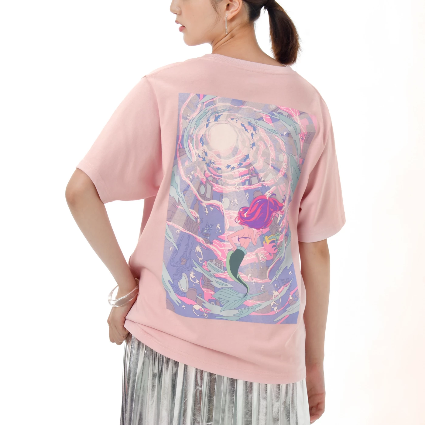 SDJ - 90s Anime Style The Little Mermaid Collection - T-shirt