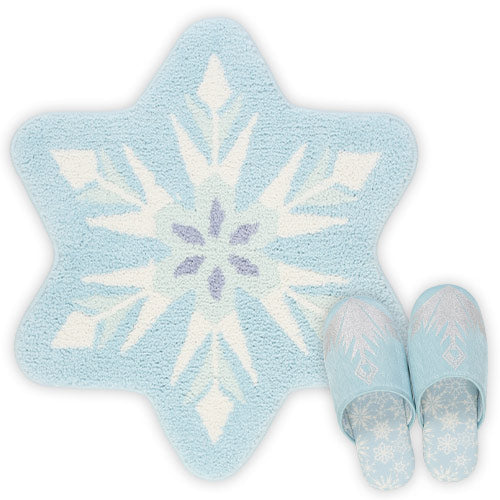 TDR - Anna and Elsa's Frozen Journey Collection - Rug with home slippers