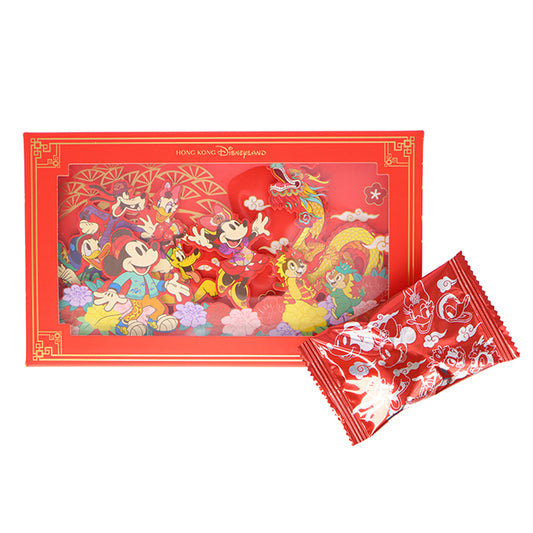 HKDL - Chinese New Year 2024 - Chinese New Year Mickey and Friends Walnut Cookies