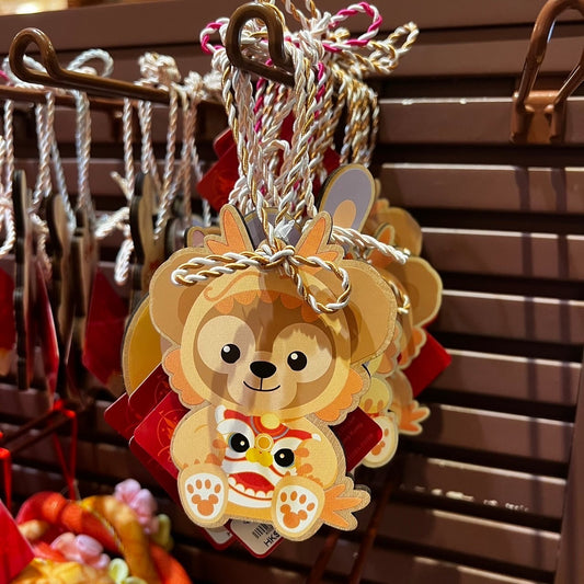 HKDL - Chinese New Year 2024 - Year of Dragon Duffy Wooden Ema