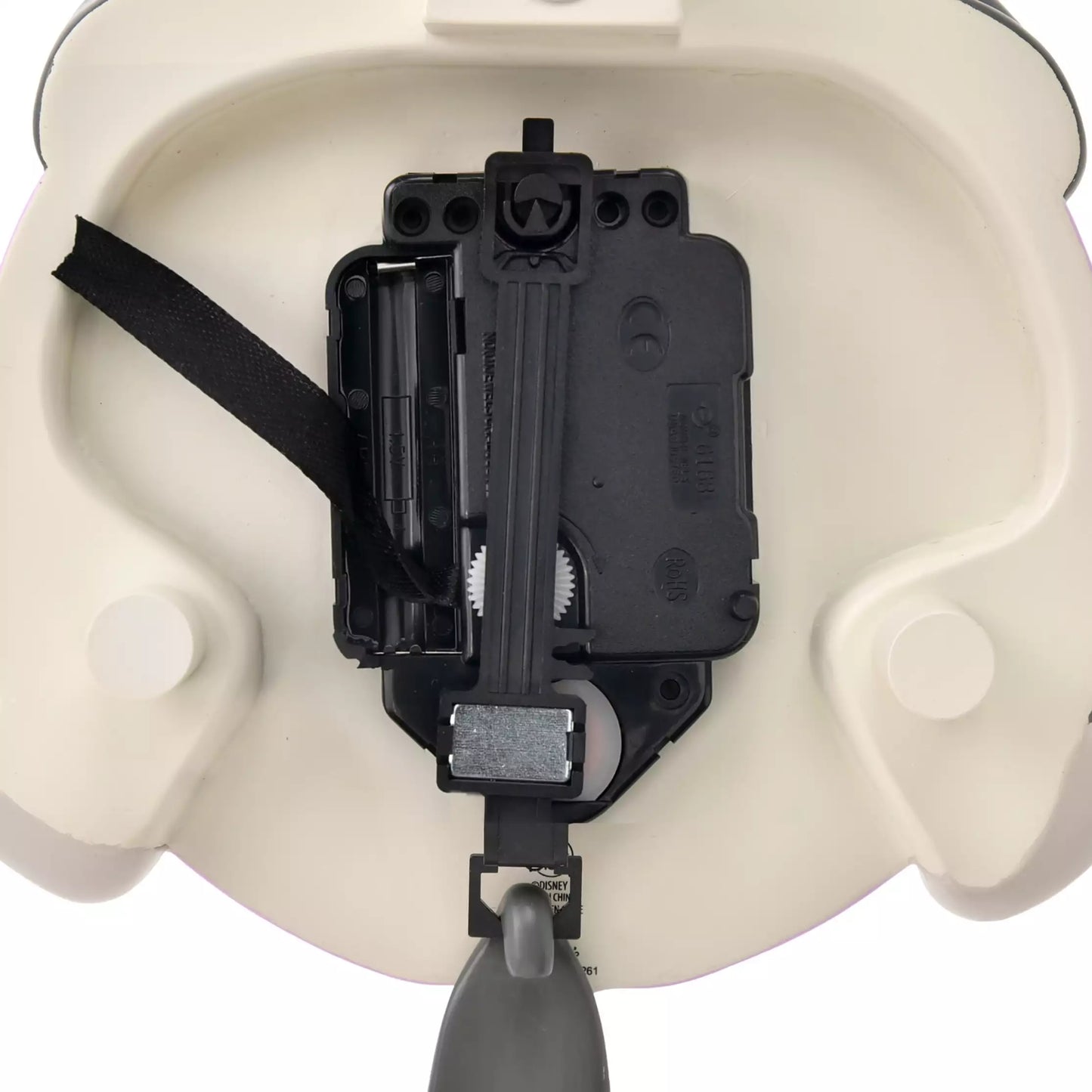 Disney Cat Day 2026 home decor item. High-quality lifestyle goods featuring a sophisticated 'chic antique' Disney Cat design. Perfect for adult Disney fans and cat lovers. Lucifer Wall Clock.