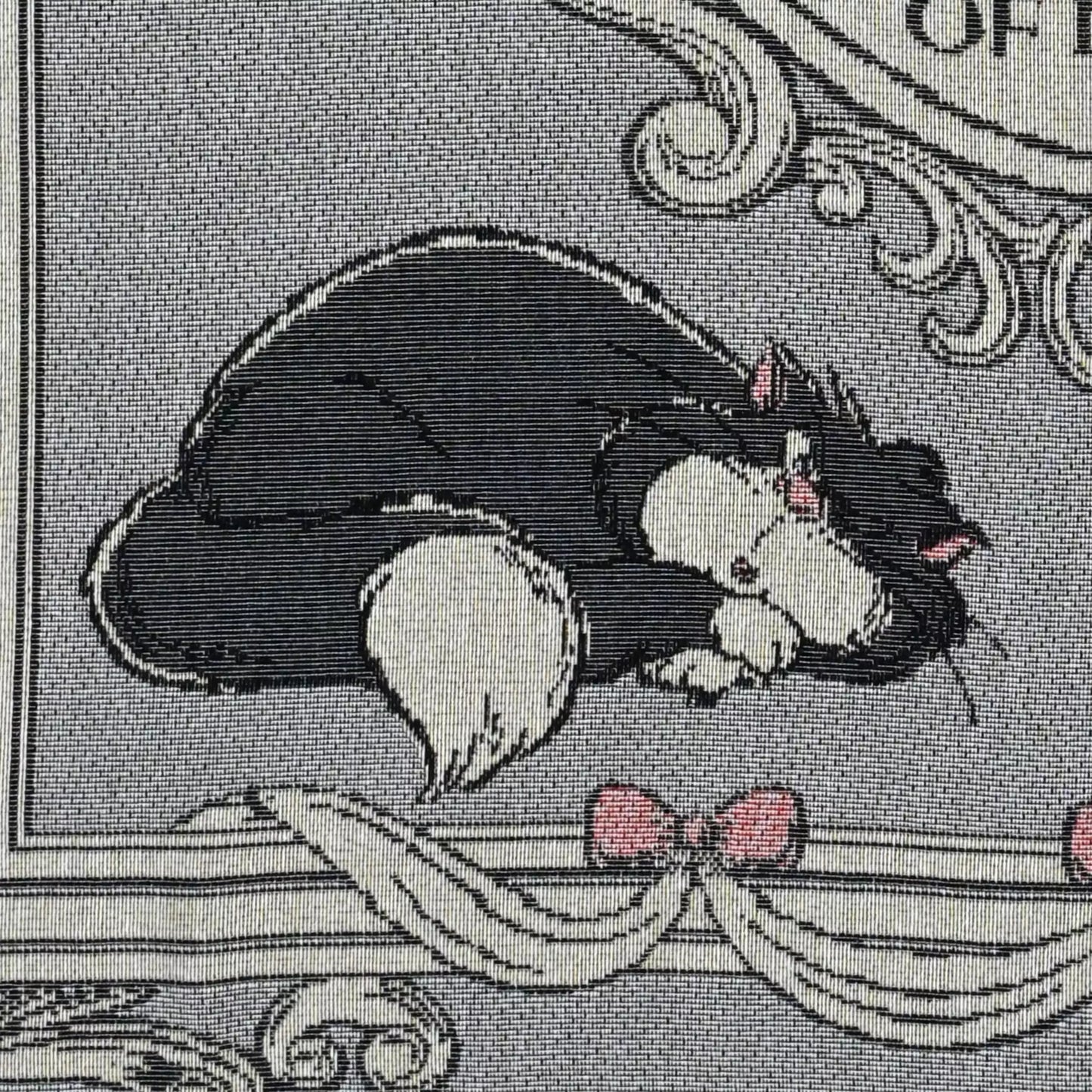 Blanket from the Disney Cat Day 2026 collection. Gray blanket featuring Lucifer, Jaq and Gus in a various adorable positions. Exclusive Japanese Disney merchandise celebrating February 22nd.