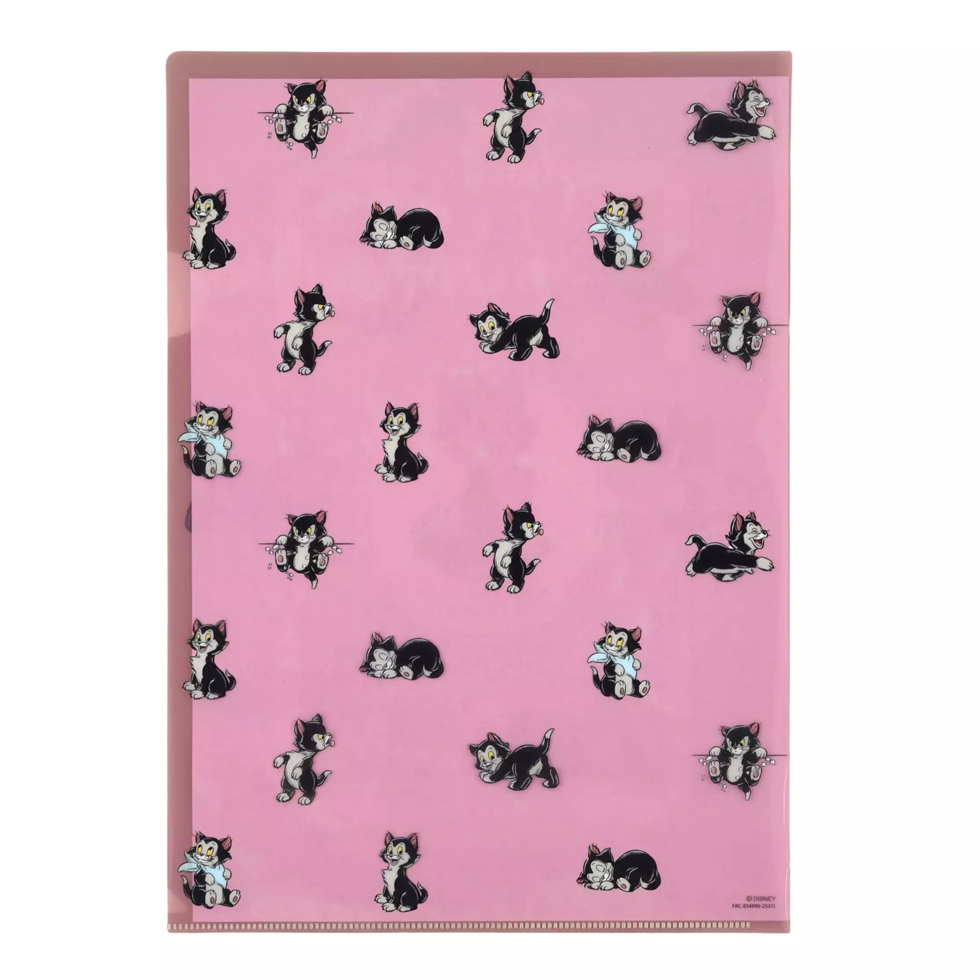 Disney Store Japan Cat Day 2026 limited edition merchandise. Japan exclusive Disney character goods featuring Lucifer, Figaro, and Marie with a chic antique design aesthetic. Figaro and Lucifer plastic folders. shop at LEALEA MART.