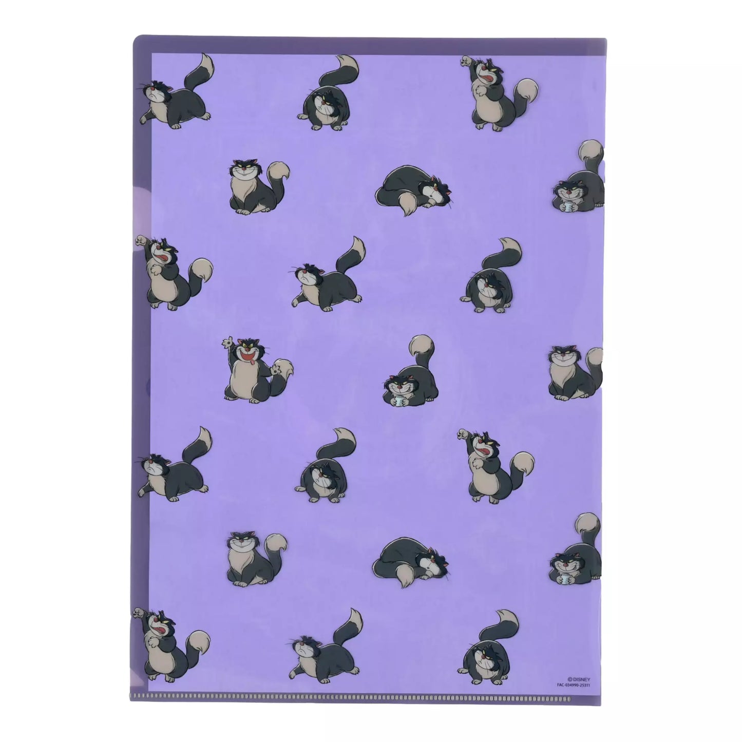 Disney Store Japan Cat Day 2026 limited edition merchandise. Japan exclusive Disney character goods featuring Lucifer, Figaro, and Marie with a chic antique design aesthetic. Figaro and Lucifer plastic folders. shop at LEALEA MART.