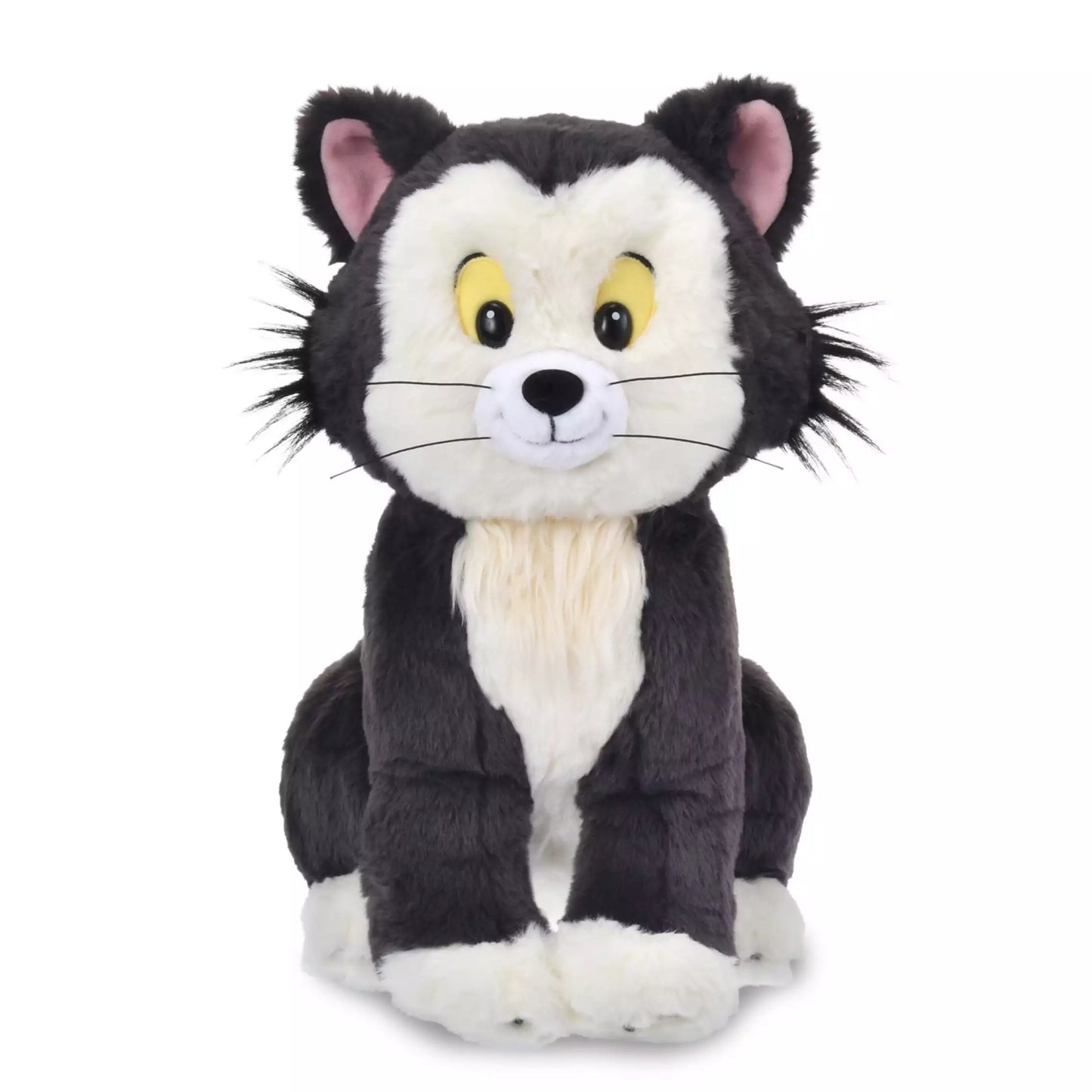 Disney Store Japan Cat Day 2026 limited edition merchandise. Japan exclusive Disney character goods featuring Lucifer, Figaro, and Marie with a chic antique design aesthetic. Figaro plush.