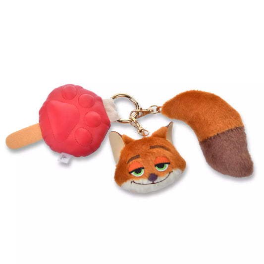 Disney Store Japan Cat Day 2026 limited edition merchandise. Japan exclusive Disney character goods featuring Lucifer, Figaro, and Marie with a chic antique design aesthetic. Nick Wilde Plush Keychain Paw and Tail.