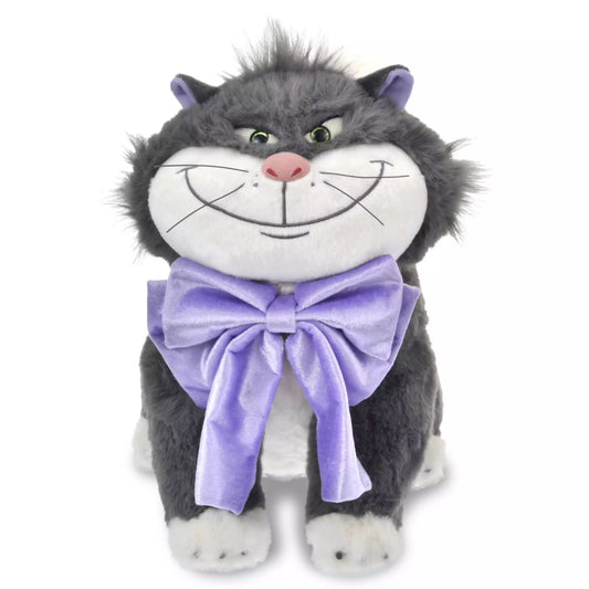 Disney Store Japan Cat Day 2026 limited edition merchandise. Japan exclusive Disney character goods featuring Lucifer, Figaro, and Marie with a chic antique design aesthetic. Lucifer plush.