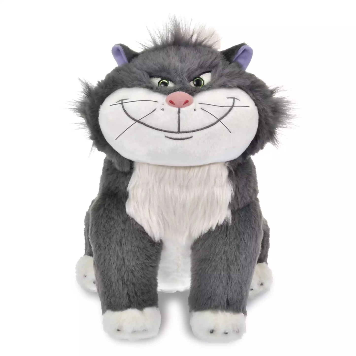 Disney Store Japan Cat Day 2026 limited edition merchandise. Japan exclusive Disney character goods featuring Lucifer, Figaro, and Marie with a chic antique design aesthetic. Lucifer plush.