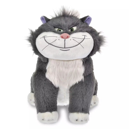 Disney Store Japan Cat Day 2026 limited edition merchandise. Japan exclusive Disney character goods featuring Lucifer, Figaro, and Marie with a chic antique design aesthetic. Lucifer plush.