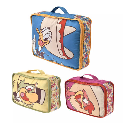 Disney Store Japan-Travel with Amigos-Clothing Compression Bags in Set. Donald, José and Panchito the Three Caballeros. Shop at LEALEA MART.