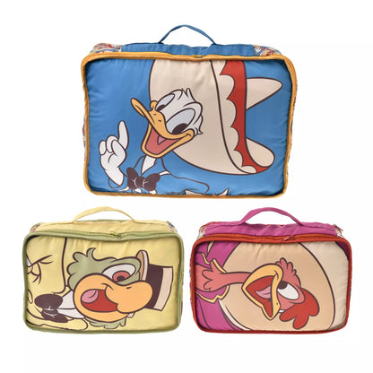 Disney Store Japan-Travel with Amigos-Clothing Compression Bags in Set. Donald, José and Panchito the Three Caballeros. Shop at LEALEA MART.