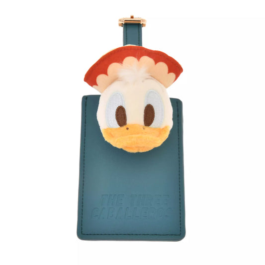 Disney Store Japan-Travel with Amigos-Donald Luggage Tag with Plush. Donald, José and Panchito the Three Caballeros. Shop at LEALEA MART.