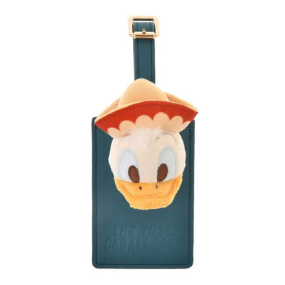 Disney Store Japan-Travel with Amigos-Donald Luggage Tag with Plush. Donald, José and Panchito the Three Caballeros. Shop at LEALEA MART.