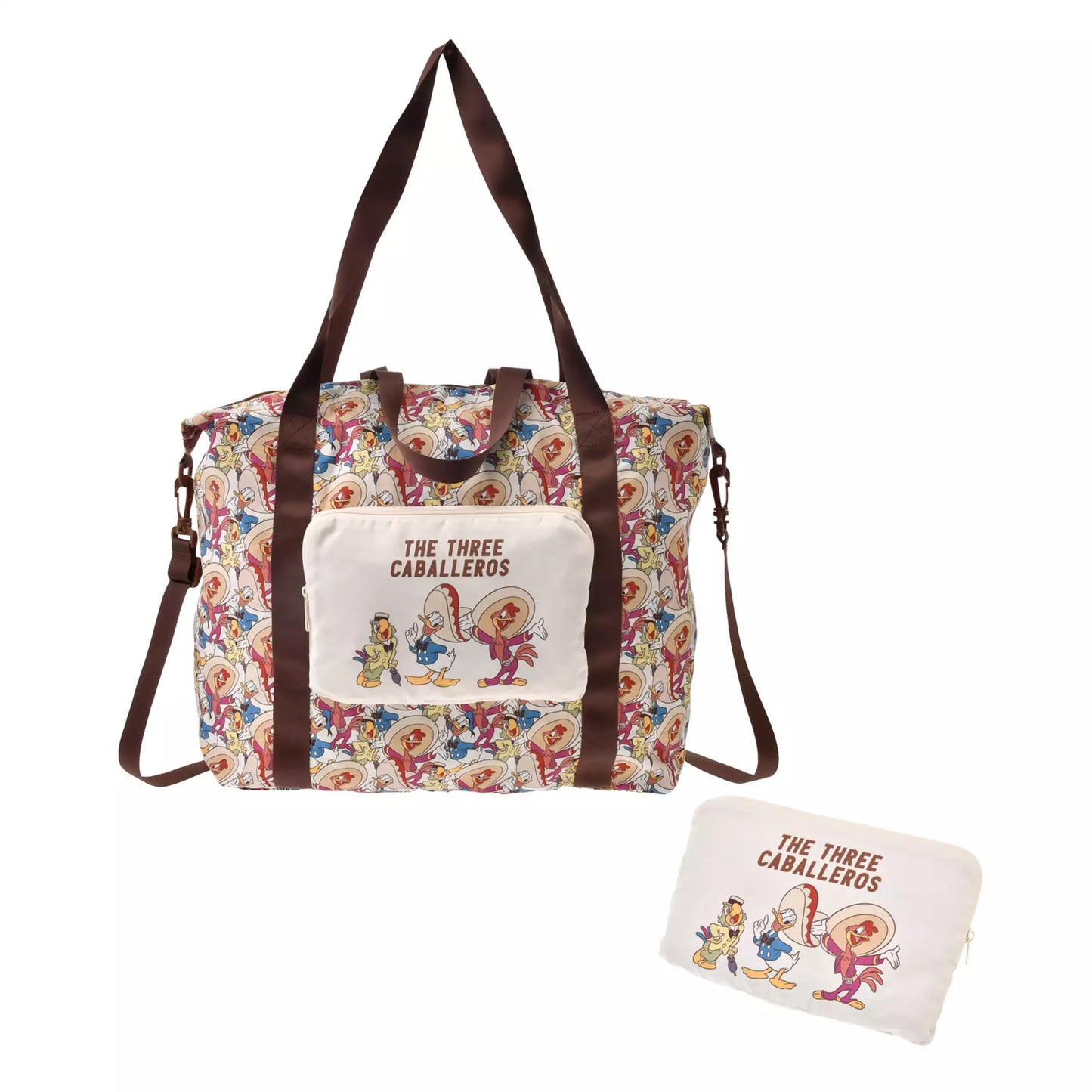 SDJ - Travel with Amigos (Three Caballeros) - Foldable Travel Bag