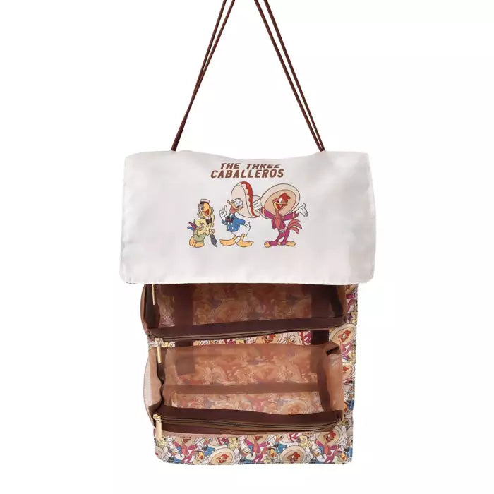 Disney Store Japan-Travel with Amigos-Hanging Pouch. Donald, José and Panchito the Three Caballeros. Shop at LEALEA MART.