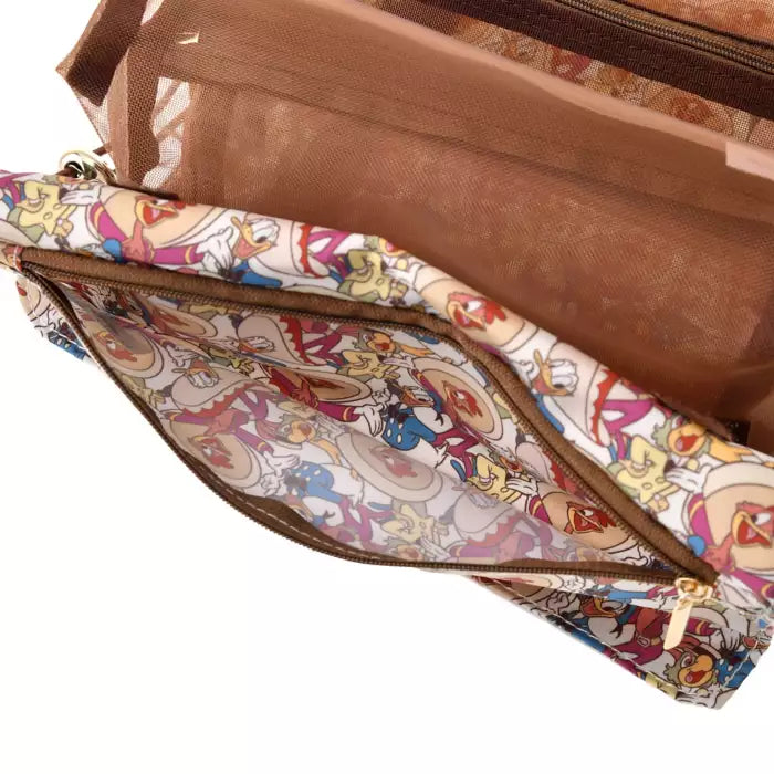 Disney Store Japan-Travel with Amigos-Hanging Pouch. Donald, José and Panchito the Three Caballeros. Shop at LEALEA MART.