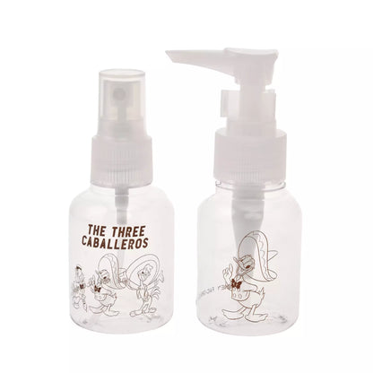 Disney Store Japan-Travel with Amigos-Little Bottles Set with Pouch. Donald, José and Panchito the Three Caballeros. Shop at LEALEA MART.