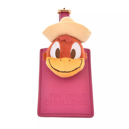 Disney Store Japan-Travel with Amigos-Panchito Luggage Tag with Plush. Donald, José and Panchito the Three Caballeros. Shop at LEALEA MART.