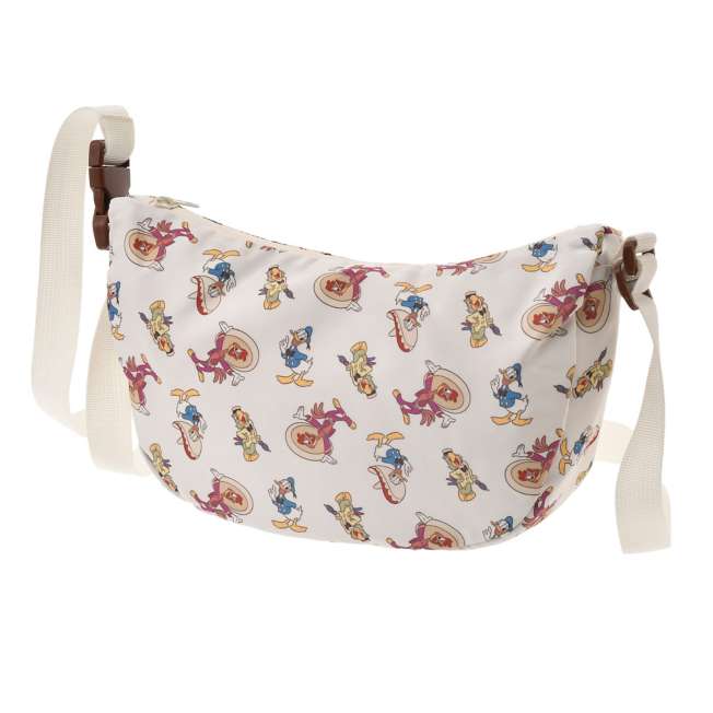 Disney Store Japan-Travel with Amigos-Pocketable Shoulder Bag. Donald, José and Panchito the Three Caballeros. Shop at LEALEA MART.