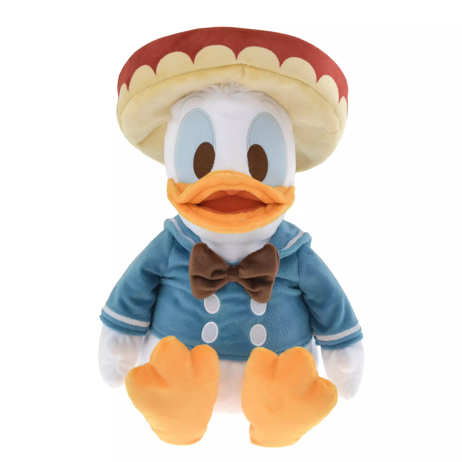 Disney Store Japan-Travel with Amigos-Reversible Neck Pillow. Donald, José and Panchito the Three Caballeros. Shop at LEALEA MART.