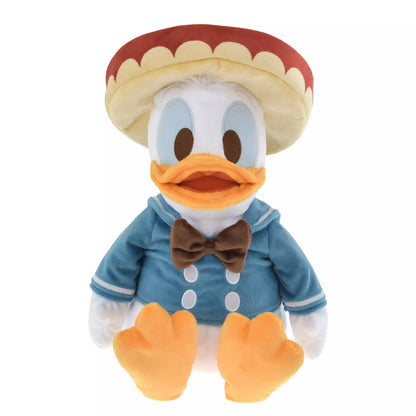 Disney Store Japan-Travel with Amigos-Reversible Neck Pillow. Donald, José and Panchito the Three Caballeros. Shop at LEALEA MART.