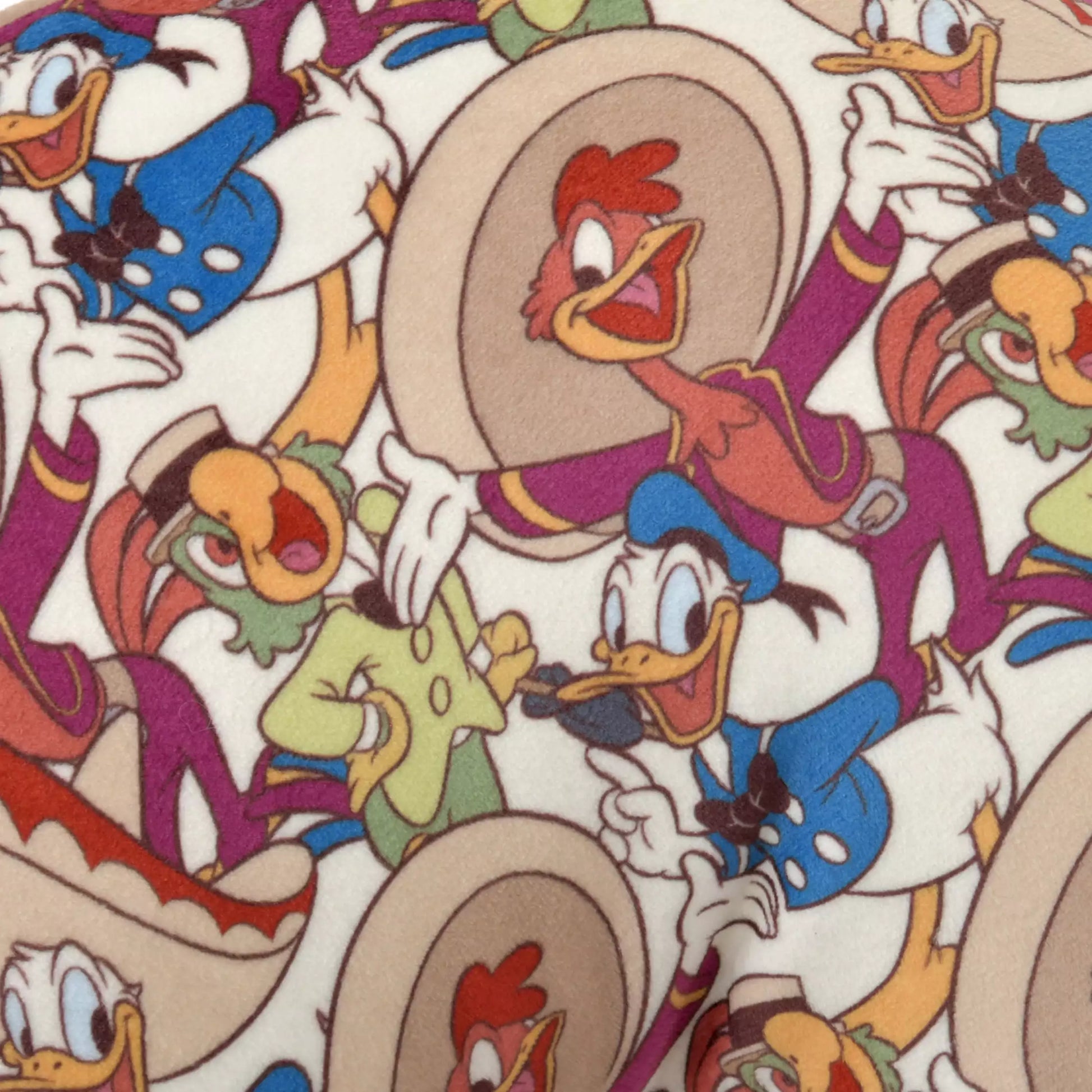 Disney Store Japan-Travel with Amigos-Reversible Neck Pillow. Donald, José and Panchito the Three Caballeros. Shop at LEALEA MART.