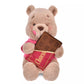 Disney Store Japan Pooh Plush - Chocolate Style