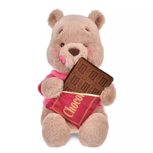 Disney Store Japan Pooh Plush - Chocolate Style