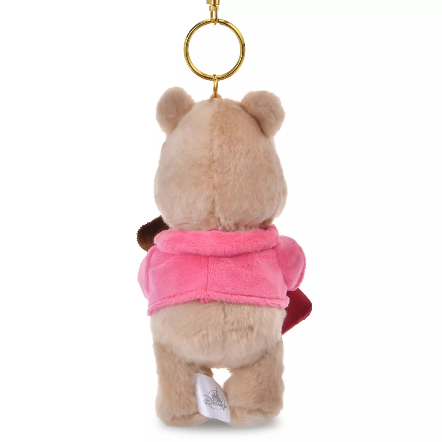 Disney Store Japan Pooh Plush keychain - Chocolate Style