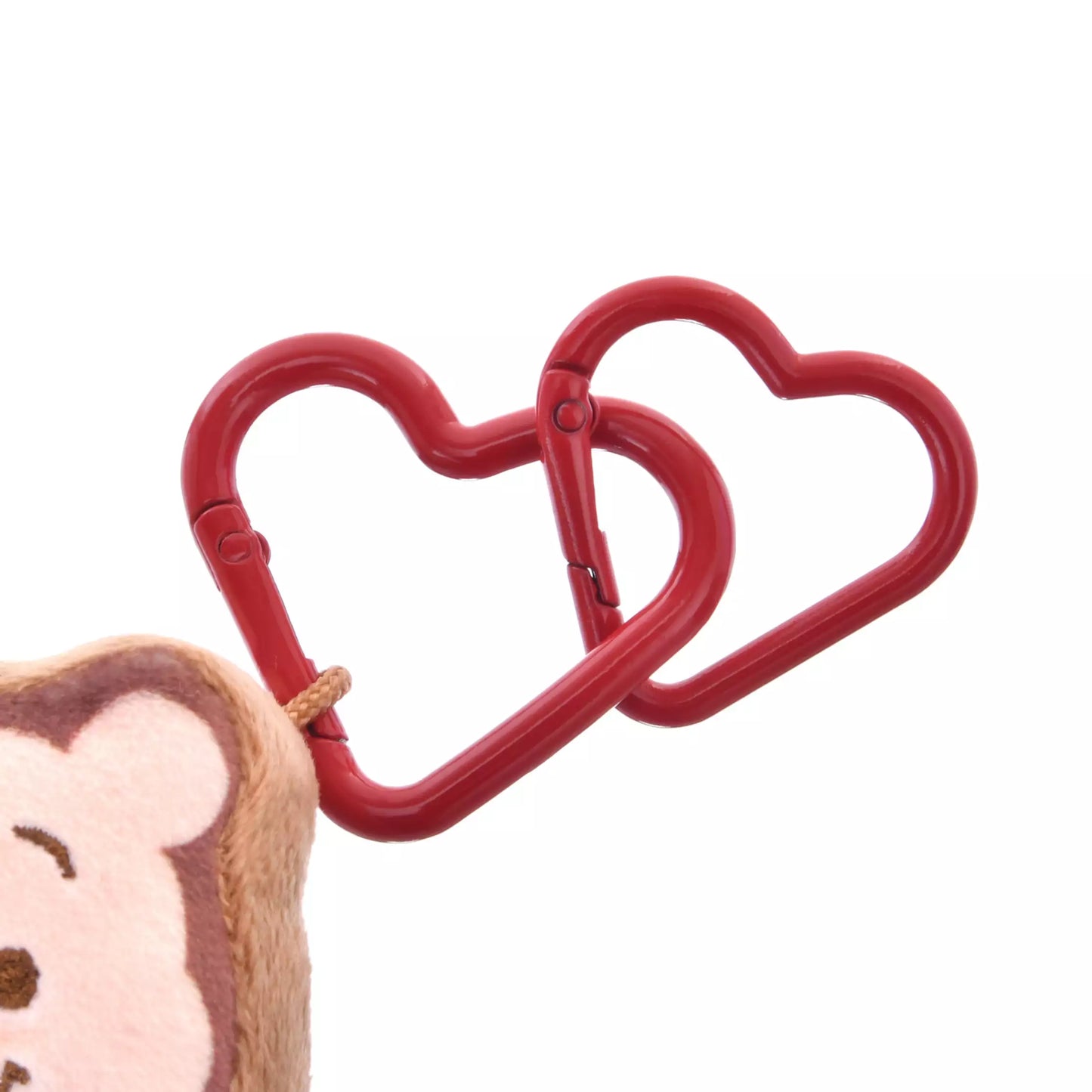 Disney Store Japan Pooh Plush keychain Three Choco - Chocolate Style