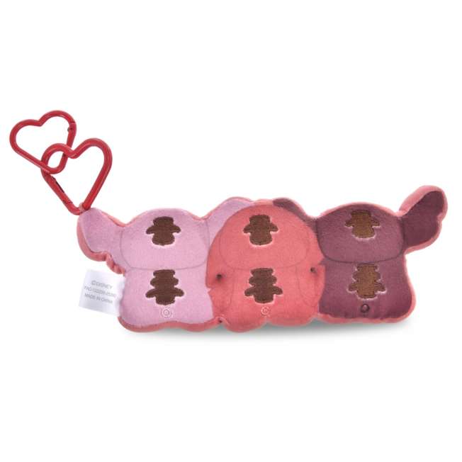 Disney Store Japan Stitch Plush keychain Three Choco - Chocolate Style