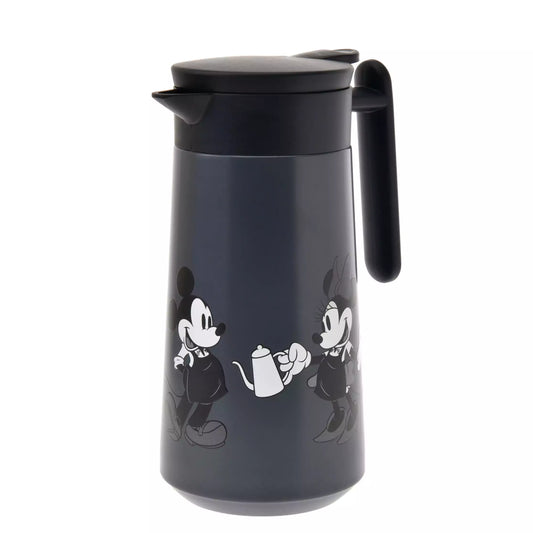 Disney Store Japan-Mickey's Coffee Life with Cafe-Stainless Steel Pot-LEALEA MART