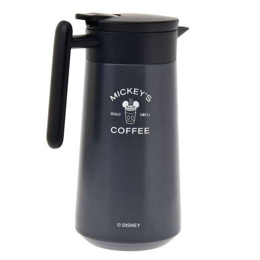 Disney Store Japan-Mickey's Coffee Life with Cafe-Stainless Steel Pot-LEALEA MART